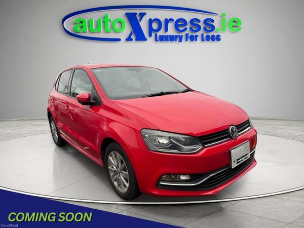 Volkswagen Polo Hatchback, Petrol, 2017, Red