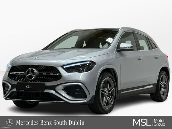 Mercedes-Benz GLA SUV, Diesel Hybrid, 2026, Silver