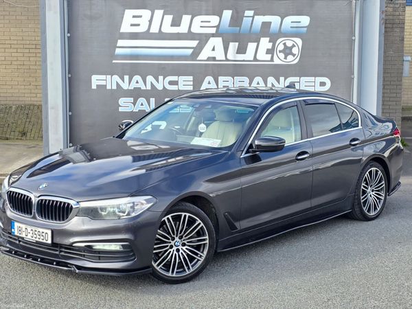 BMW 5-Series Saloon, Diesel, 2018, Grey