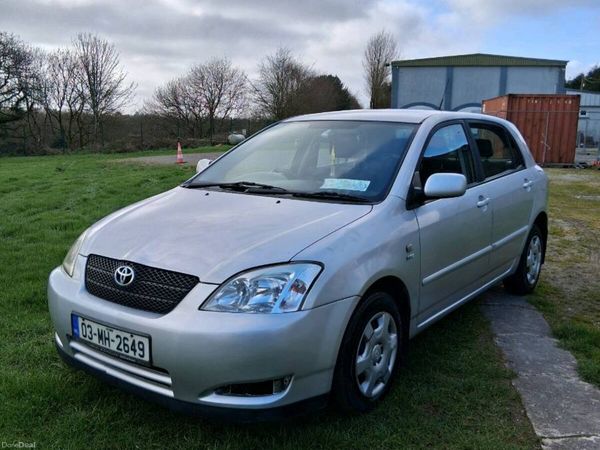 Toyota Corolla Hatchback, Petrol, 2003, Silver