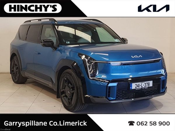 Kia EV9 MPV, Electric, 2024, Blue