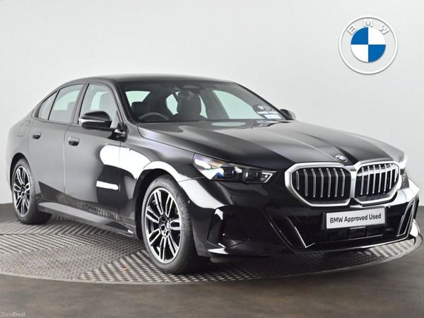 BMW 5-Series Saloon, Petrol, 2025, Black