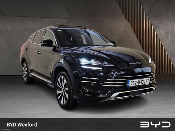 BYD SEAL U Hatchback, Petrol Plug-in Hybrid, 2025, Black