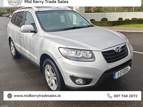 Hyundai Santa Fe SUV, Diesel, 2011, Silver
