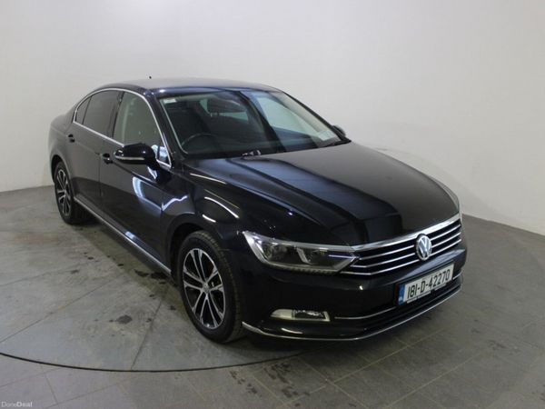 Volkswagen Passat Saloon, Diesel, 2018, Black