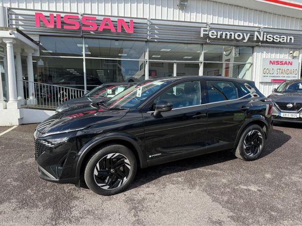 Nissan Qashqai Hatchback, Petrol Hybrid, 2026, Black