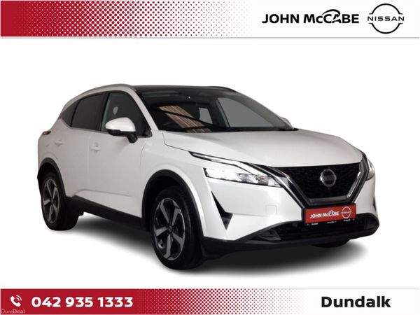 Nissan Qashqai MPV, Petrol Hybrid, 2021, White