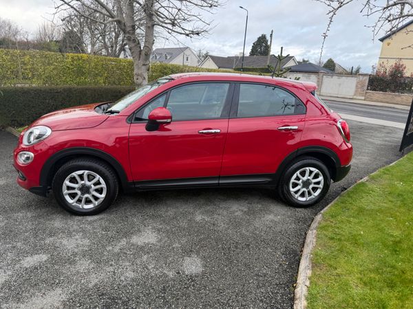 Fiat 500X SUV, Petrol, 2017, Red