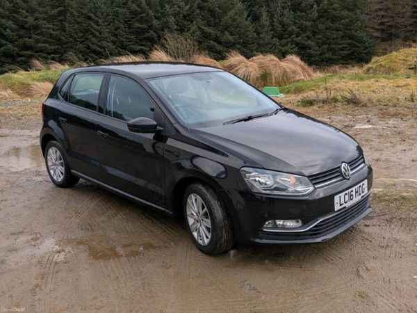 Volkswagen Polo Hatchback, Diesel, 2016, Black
