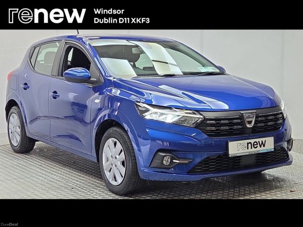 Dacia Sandero Hatchback, Petrol, 2022, Blue