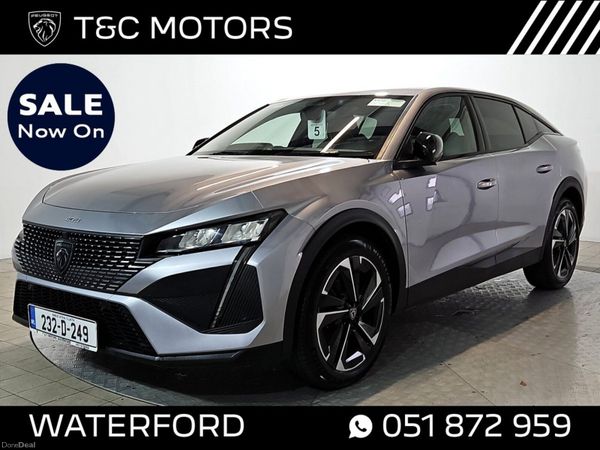 Peugeot 408 Hatchback, Petrol, 2023, Grey