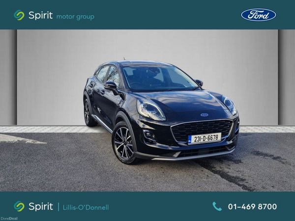 Ford Puma MPV, Petrol Hybrid, 2023, Black