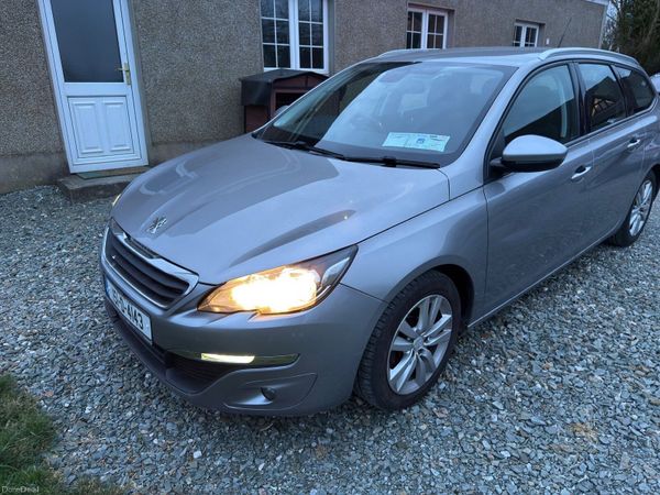 Peugeot 308 Estate, Diesel, 2015, Grey
