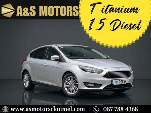 Ford Focus Hatchback, Diesel, 2018, Silver