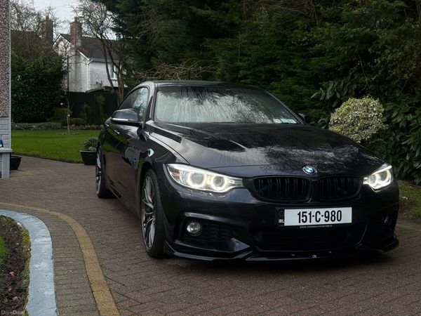 BMW 4-Series Saloon, Diesel, 2015, Black
