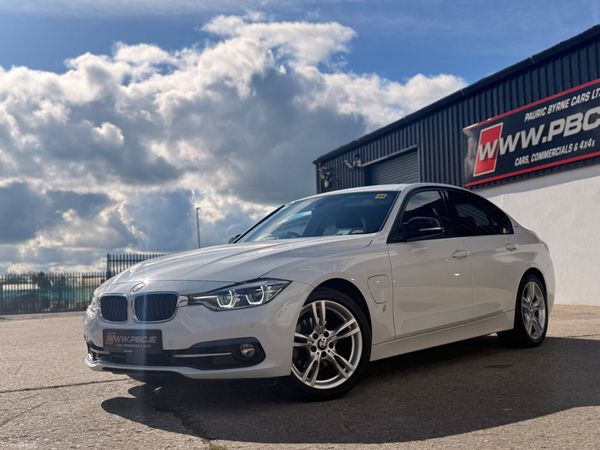 BMW 3-Series Saloon, Petrol Plug-in Hybrid, 2016, White