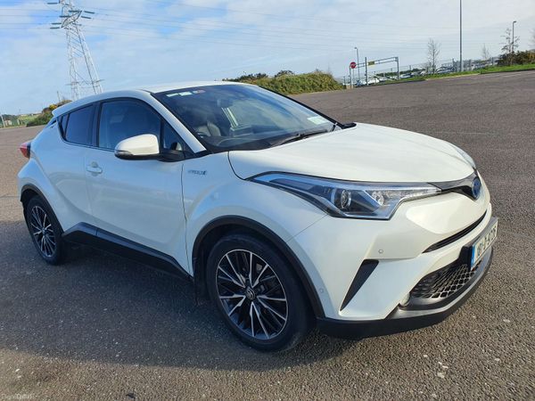 Toyota C-HR Hatchback, Petrol Hybrid, 2018, White