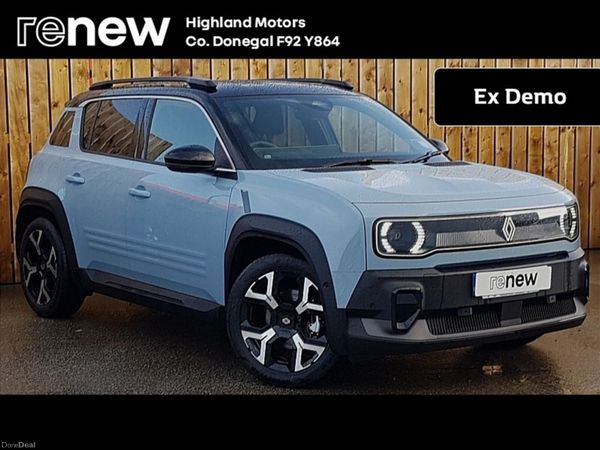 Renault 4 Hatchback, Electric, 2025, Blue