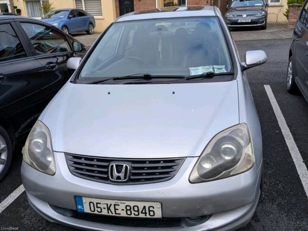 Honda Civic Hatchback, Petrol, 2005, Silver