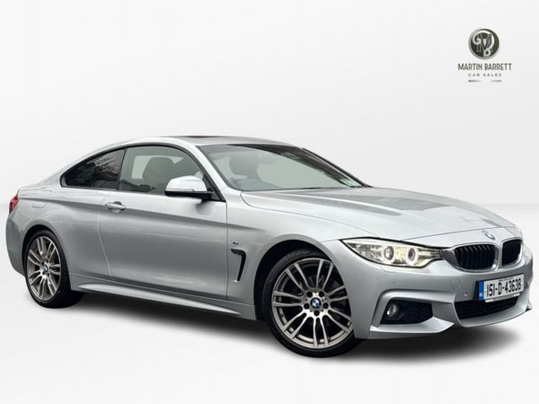 BMW 4-Series Coupe, Diesel, 2015, Silver