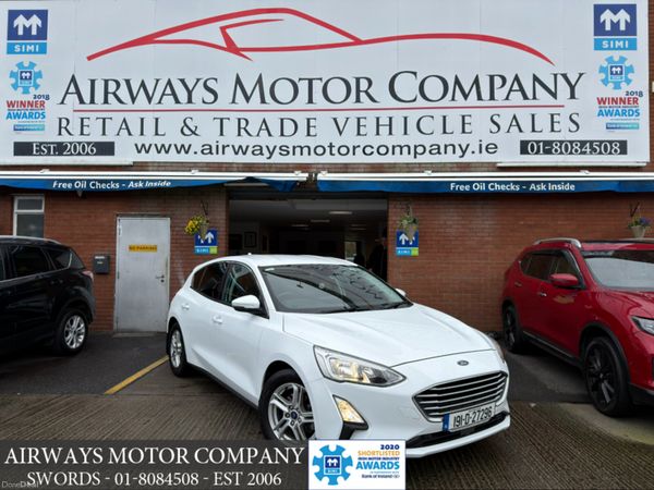Ford Focus Hatchback, Diesel, 2019, White