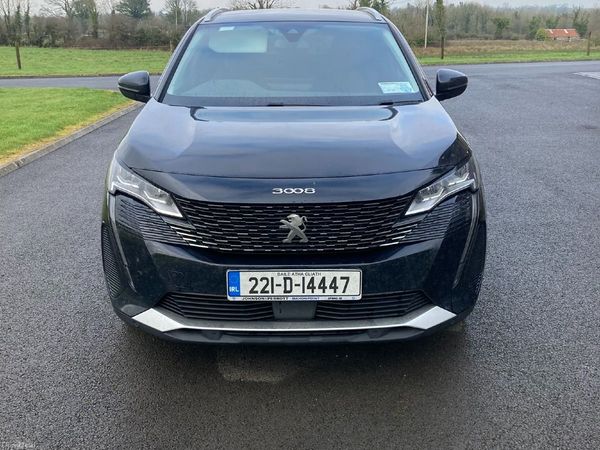 Peugeot 3008 MPV, Diesel, 2022, Black