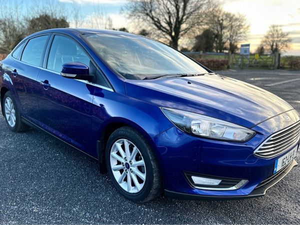 Ford Focus Saloon, Petrol, 2016, Blue