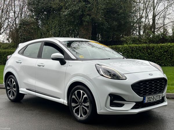 Ford Puma MPV, Petrol Hybrid, 2020, White