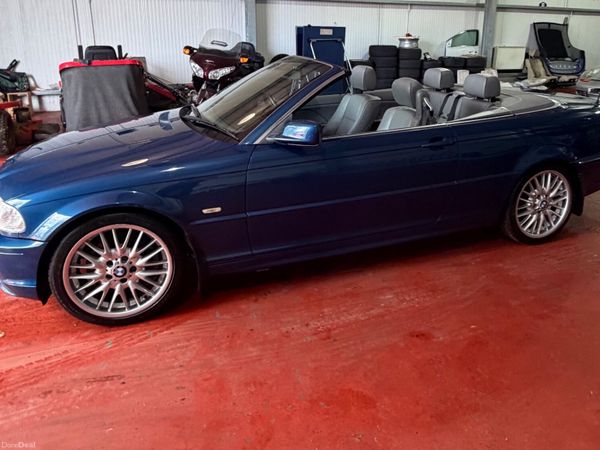 BMW 3-Series Convertible, Petrol, 2000, Blue