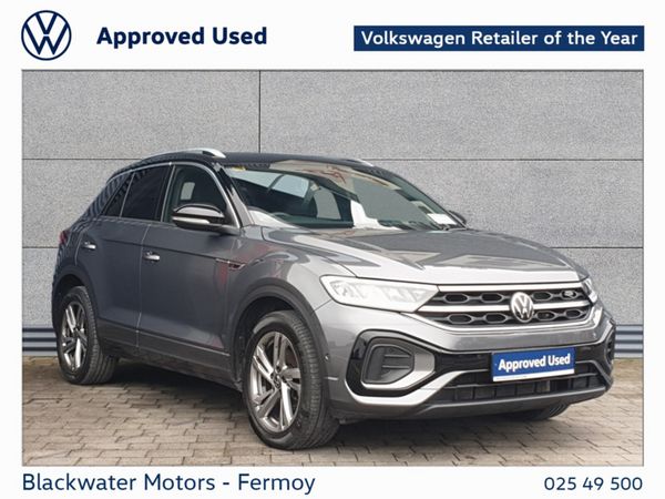 Volkswagen T-Roc SUV, Petrol, 2023, Black