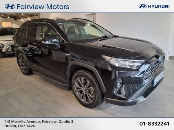 Toyota RAV4 SUV, Petrol Hybrid, 2023, Black