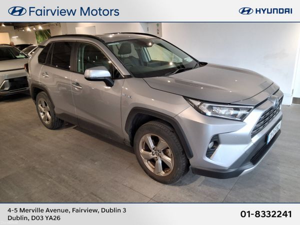 Toyota RAV4 Estate, Petrol Hybrid, 2021, Grey