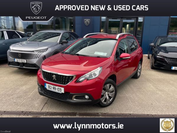 Peugeot 2008 Estate, Petrol, 2018, Red