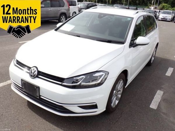 Volkswagen Golf Estate, Petrol, 2017, White