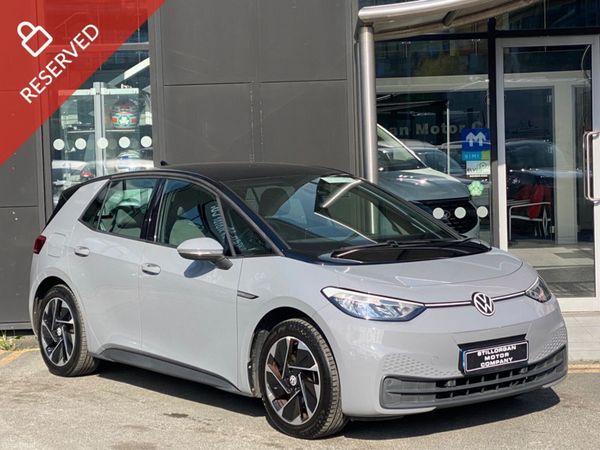 Volkswagen ID.3 Hatchback, Electric, 2022, Grey