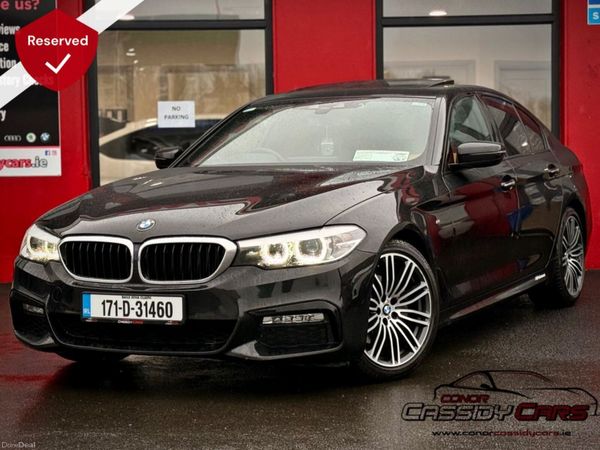 BMW 5-Series Saloon, Diesel, 2017, Black