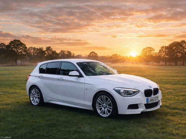 BMW 1-Series Hatchback, Petrol, 2014, White