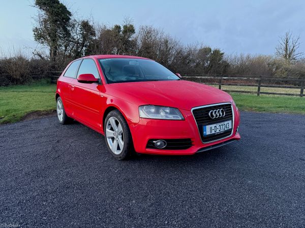 Audi A3 Hatchback, Diesel, 2011, Red