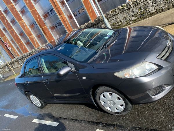 Toyota Corolla Saloon, Petrol, 2008, Grey