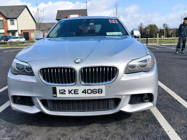 BMW 5-Series Saloon, Diesel, 2012, Silver