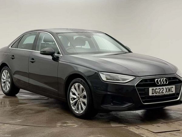 Audi A4 Saloon, Diesel Hybrid, 2022, Black