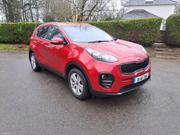 Kia Sportage SUV, Diesel, 2018, Red