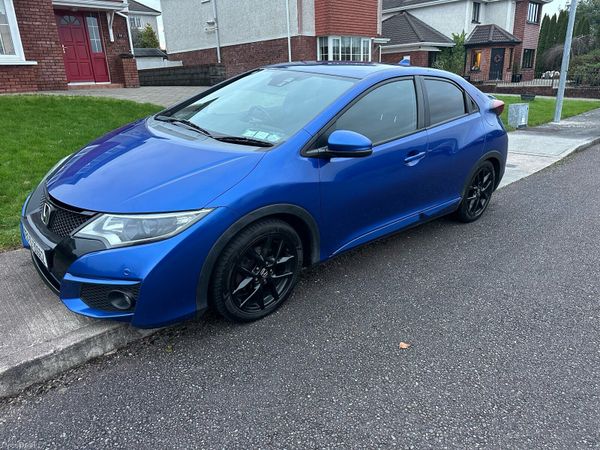 Honda Civic Hatchback, Diesel, 2015, Blue