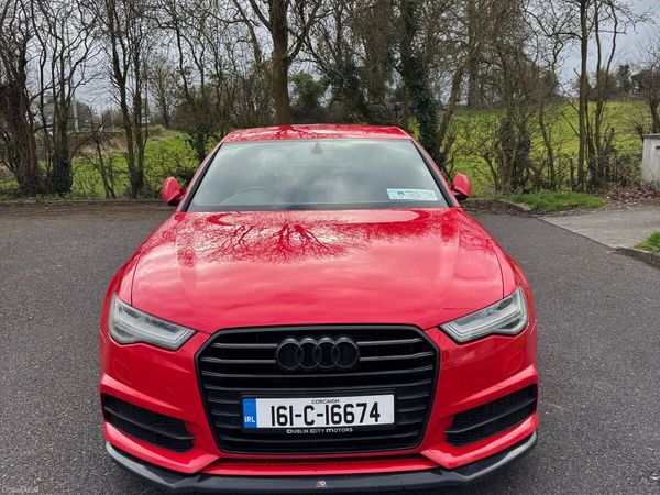 Audi A6 Saloon, Diesel, 2016, Red