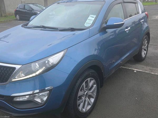 Kia Sportage SUV, Diesel, 2015, Blue