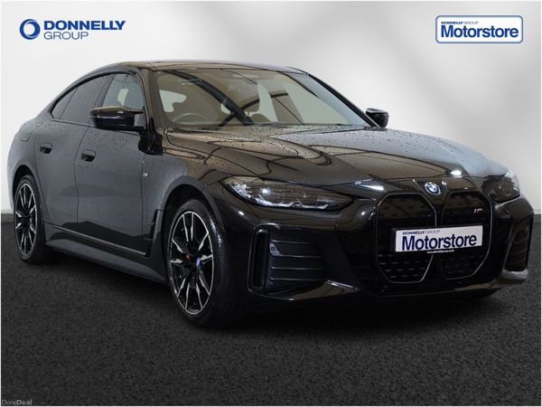 BMW i4 Hatchback, Electric, 2022, Black