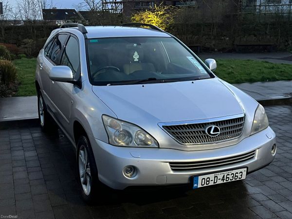 Lexus RX SUV, Petrol Hybrid, 2008, Silver