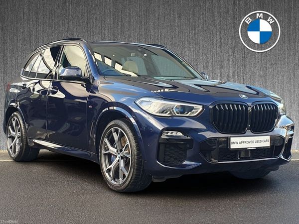 BMW X5 SUV, Petrol Plug-in Hybrid, 2021, Blue