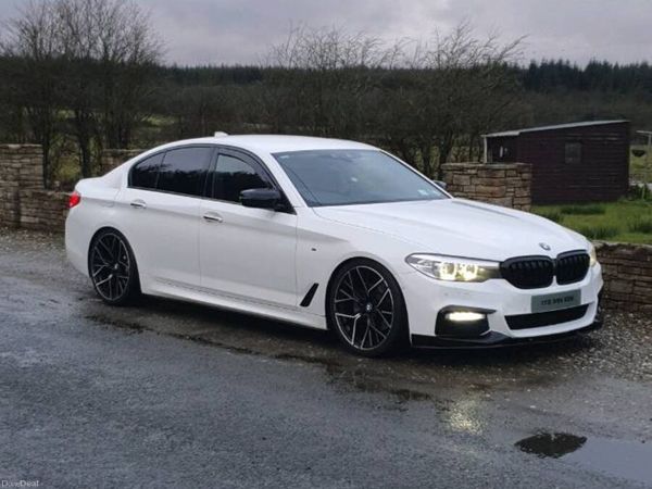 BMW 5-Series Saloon, Diesel, 2017, White