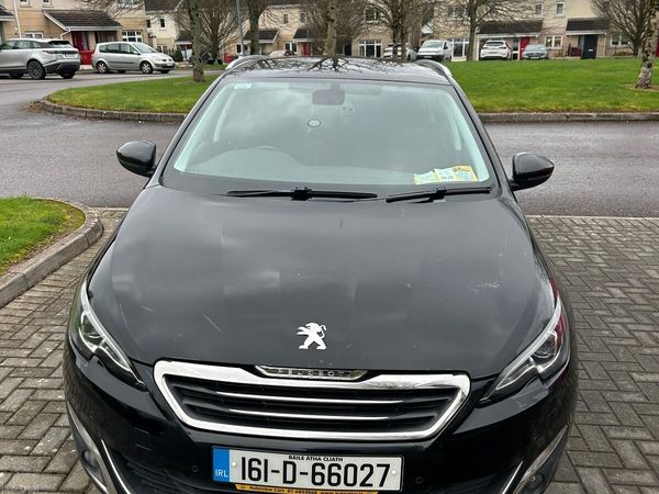 Peugeot 308 Estate, Petrol, 2016, Black